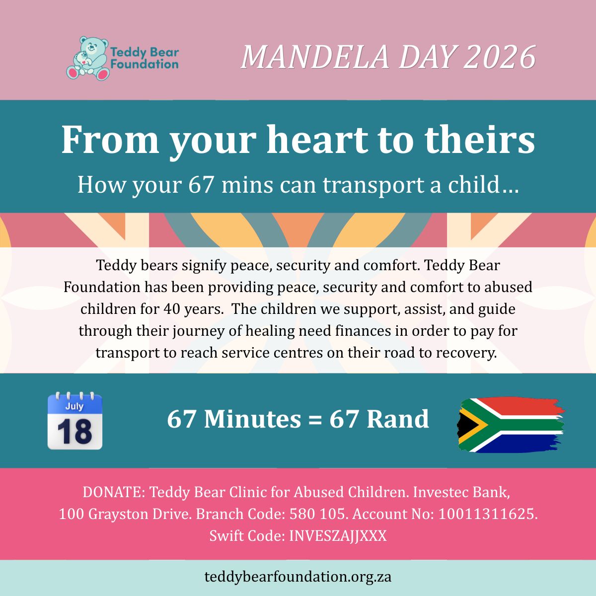 MANDELA DAY 2026: From your heart to theirs