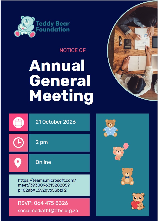Notice of TBF Annual General Meeting (AGM)